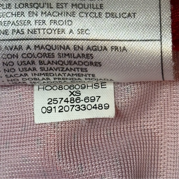 Nike Shorts Womens Extra Small Red Dri Fit Mesh Athletic Jogging Y2K Swoosh EUC - Picture 9 of 9